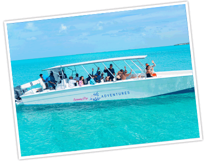 Four C's Adventures Bahamas Water Excursions Sandals Resort from Exuma or Nassau